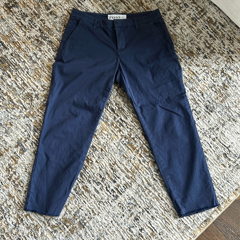 Frank and Eileen navy pants